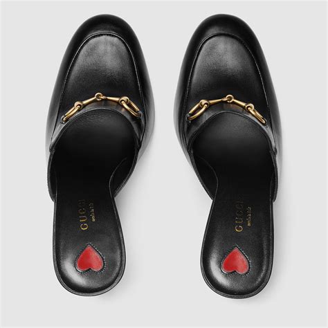 gucci princetown mule replica|gucci princetown leather flat mules.